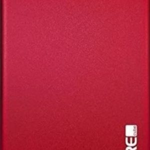 FIREcube F3U3S25SLRD hard disk Case Esterno in Plastica e Alluminio, Rosso