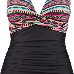 LA ORCHID Laorchid Intero Costume da Bagno Donna Vita Alta Push up Swimwear Imbo