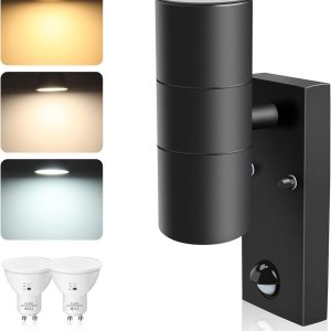 Lampade da Parete con Sensore di Movimento 8W 750LM Up Down