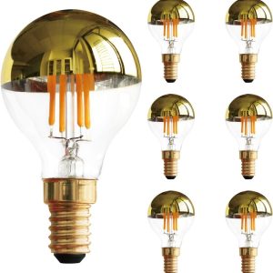 Lampadina a filamento LED vintage G45 4W