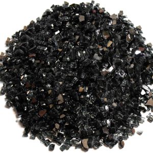 Koltose by Mash Vetro Fuoco Nero, 25 libbre di ½ Pollice. Vetro temperato