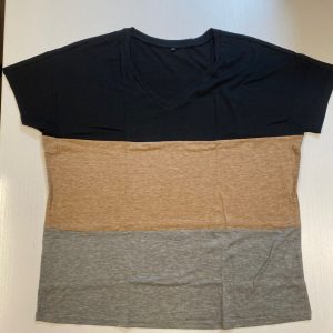 T-SHIRT A RIGHE TAGLIA L,MISS MOLY