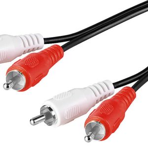 goobay cavi audio video 2,5m (PACK DA 2 PZ)