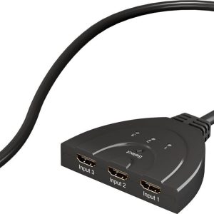 Goobay Automatico HDMI Commutatore, 4K