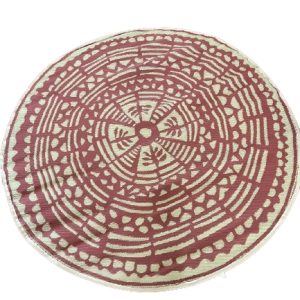 Tappeto per esterno(D180 cm) rosa
