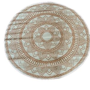 Tappeto per esterno(D150 cm) arancione