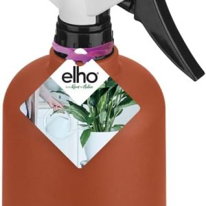 Elho B.for Soft Sprayer 10 - Flacone Spray per Piante per Interni - Ø 12,0 x H 19,0 cm - Marrone/Brique (PACK DA 3 PZ)