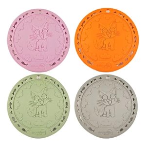 EKAU Sottopentola in silicone - Saburo 1 pezzo COLORE ARANCIONE