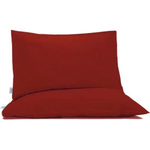 Set 2 Federe Cuscino Bambino Rosso