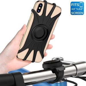 SUPPORTO PER TELEFONO DA BICI VUP - UNIVERSALE (TELEFONI DA 4 - 6,5 POLLICI) RIMOVIBILE