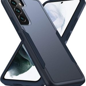 Cover rigida per Samsung Galaxy S22 Paraurti in morbido TPU Slim fit Custodia robusta Custodia protettiva antiurto Anti-impronta digitali (pack da 5)
