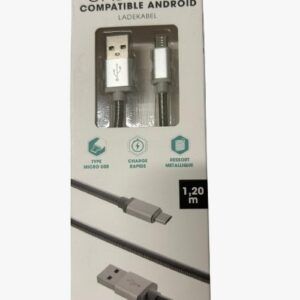 CAVO USB COMPATIBILE CON ANDROID pack da 4 pezzi