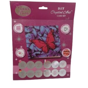 BIGLIETTI D'AUGURI FAI DA TE CON PITTURA DIAMANTI 5 D (SET DA 9 PEZZI)