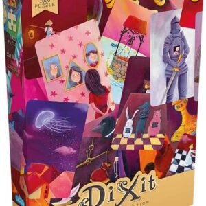 Dixit Puzzle - Red MishMash (1.000 pz.). Puzzle - ITA. Gioco da tavolo