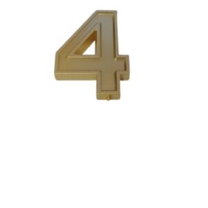 LOTTO MISTO CANDELINE DI COMPLEANNO COLOR ORO