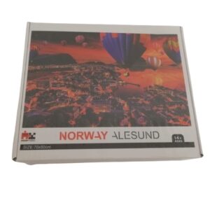 JIGSAW PUZZLE NORWAY ALESUND 70X50