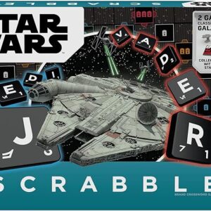 Mattel Games HBN60 - Gioco da tavolo Scrabble Star Wars, giochi di famiglia e giochi di parole, dai 10 anni in su - LINGUA FRANCESCE