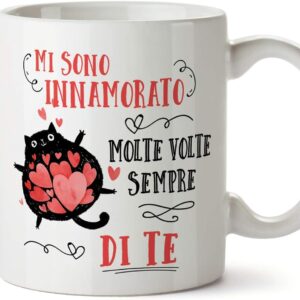 TAZZA MUGGFINS "Mi sono innamorato molte volte sempre di te "