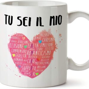 TAZZA MUGGFINS "TU SEI IL MIO"