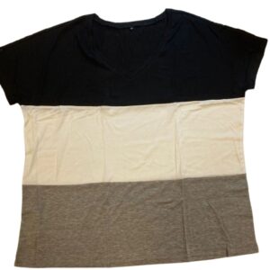 T-SHIRT A RIGHE TAGLIA XL, MISS MOLY
