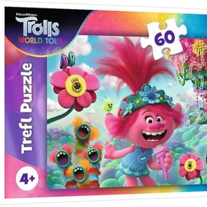Trefl Puzzle Trolls World Tour 60