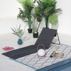 Intimo Garden – Tappetini da spiaggia Intimo Garden Lazio confezione da 2 – grigio
