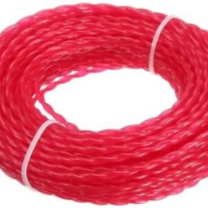 Filo Decespugliatore Universale – Alta Resistenza all’Abrasione, Taglio Efficiente, Lunga Durata – Compatibile con Testine Standard - Rinforzato - più Resistente - 2,4 mm x 15 m - fune a torsione