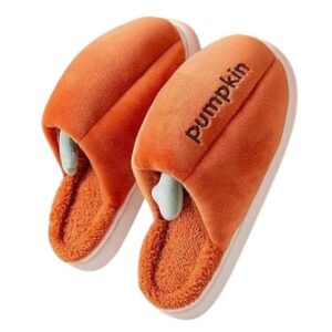 Ciabatte Zucca Morbide e Antiscivolo – Perfette per l’Autunno! - Zucca - Arancione - Comfort - Pantofole