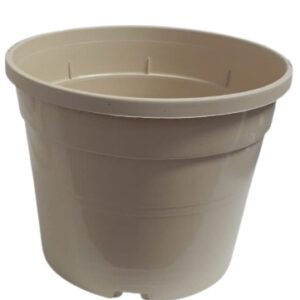 Set da 13 Pezzi Vasi Beige per Trapianto Piante Da 3,5 Litri