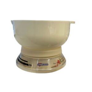 Bilancia da cucina termozeta Bianca, scala graduata 25g, dotata di comodo vassoio, portata massima 3kg.