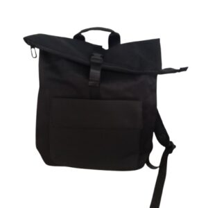 Zaino Roll Top in Tela Porta PC - Elegante & Funzionale