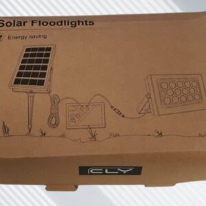 Faretto Solare LED da Esterno con Sensore Crepuscolare - Modello SL-FL01