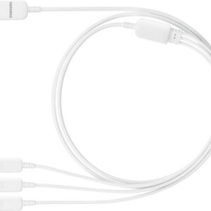 Samsung ET-TG900UWEGWW Carica Batterie MultiCavo, Bianco