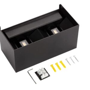 Applique LED da Parete Interno – 20W, 2000LM, 3 Tonalità di Luce