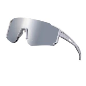 OCCHIALI DA SOLE SPECCHIATI STILE CICLISTA