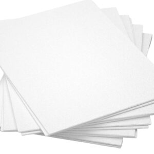 Kit 12 Canvas da Dipingere – Tele in Cotone Pronte all'Uso per Acrilico, Olio, Tempera