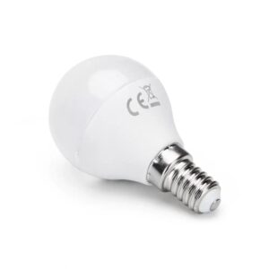 Lampadina Led Smart G45 E14 6,5W WiFi RGB CCT luce regolabile e dimmerabile