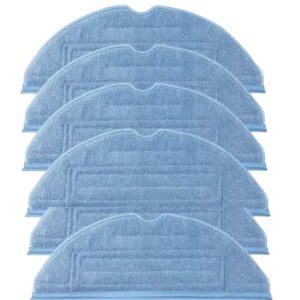 Set 6 Pezzi - Panni Mop in Microfibra Compatibili con Xiaomi S7 / S7 Plus / T7S / T7S Plus