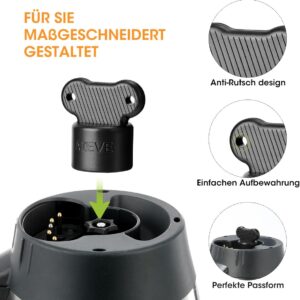 Rimuovi Impasto AIEVE per Thermomix TM6 TM5 – Accessorio a Fiore Rotante per Estrarre Facilmente l’Impasto