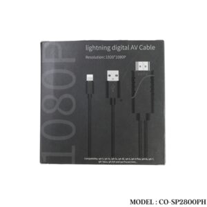 ADATTATORE CO-SP2800PH DA LIGHTNING A HDMI (VERSIONE 2)