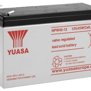 Yuasa NPW45-12 batteria al piombo 12 V, 8,5 Ah () Batteria al piombo Faston (6,35 mm) AKKU 12-8,5 Hochleitstu