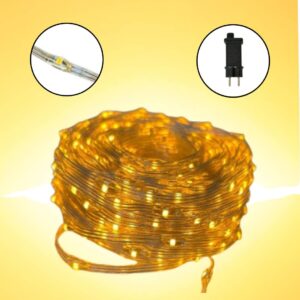 Luci LED 25m 500 LED per Interni e Esterni, con 8 modalità - Catena Luminosa Decorativa con Cavo di Alta Qualità