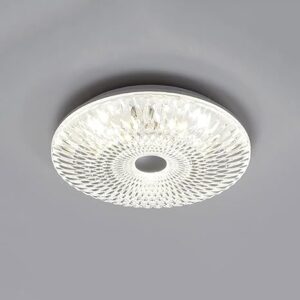 Plafoniera LED Rotonda Ultra Sottile con Dimmerazione a Tre Colori –Cassa integrata- Luce Calda, Naturale e Fredda – Lampada da Soffitto Moderna a Basso Consumo