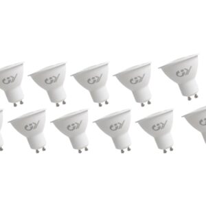 Set 12 Lampadine LED 10W – 1100 Lumen, Luce Calda 2700K, Non Dimmerabili, CRI 80, AC 220–240V, Durata 25.000 Ore