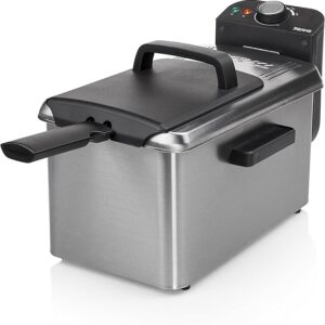 Friggitrice Nova 183200 – Zona fredda – Filtro di sicurezza – Capacità 3 litri