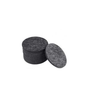 Sottobicchieri per Tazze e Bicchieri, Set da 10 Pezzi Antiscivolo e Assorbenti, Protezione Tavolo da Macchie e Aloni, Ideali per Casa, Ufficio, Bar
