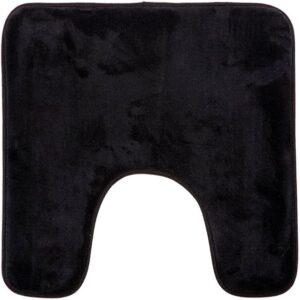 5 five simply smart 5five - tappeto per wc colorama nero