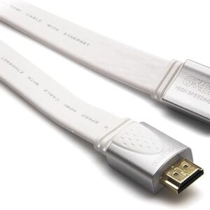 G & BL hd20fl20 piatto cavo audio/video HDMI a HDMI A 2 m Bianco