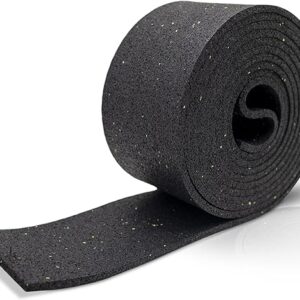 Striscia antiscivolo per il fissaggio del carico, larghezza 12,5 cm, lunghezza 5,0 m, spessore 8 mm