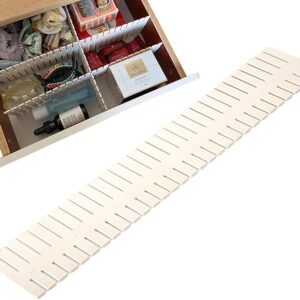 Divisori per cassetti a griglia, divisori staccabili tagliabili, per risparmiare , organizer per magliette, reggiseni, sciarpe, biancheria intima, calzini